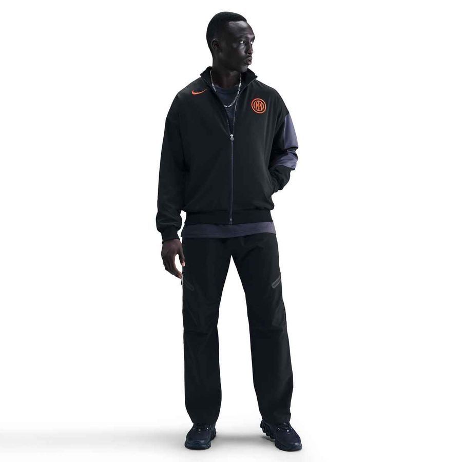 Inter Training Jacket Dri-FIT Strike Anthem 3rd - Black/Thunder Blue/Safety Orange - Men's-SoccerKits Hub | Buy Soccer Jerseys Online